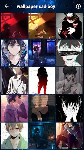 wallpaper sad boy screenshot 4