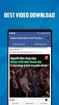 Video Downloader from Facebook screenshot 2