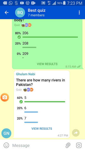 Chat Telegram screenshot 3