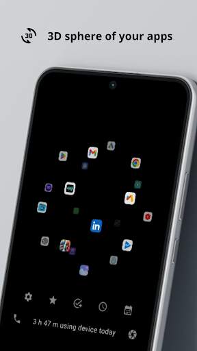 Detox 3D Launcher Minimalist screenshot 1