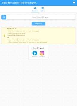 Facebook/Instagram Video Downloader screenshot 5