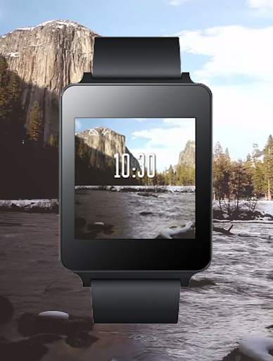 Yosemite motion watch face screenshot 3