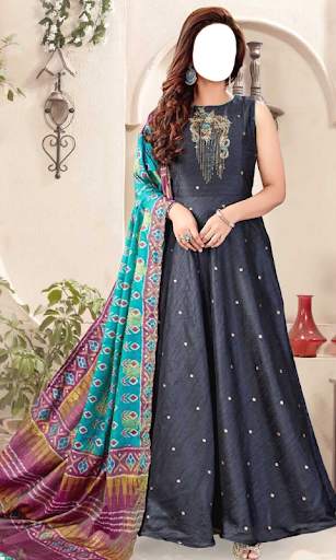 Anarkali Dress Photo Suit New screenshot 9