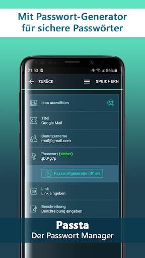 Passta - der Passwort Manager screenshot 4