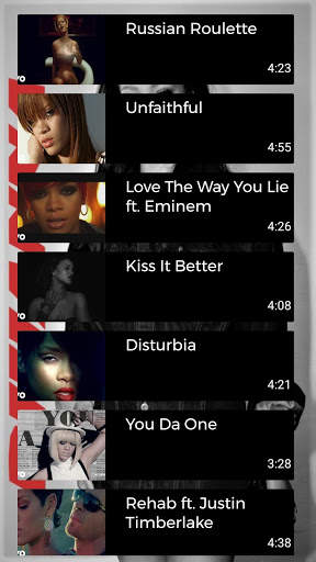 Rihanna All Song All Album Music Music Video screenshot 3