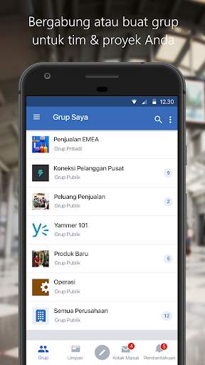 Yammer screenshot 4