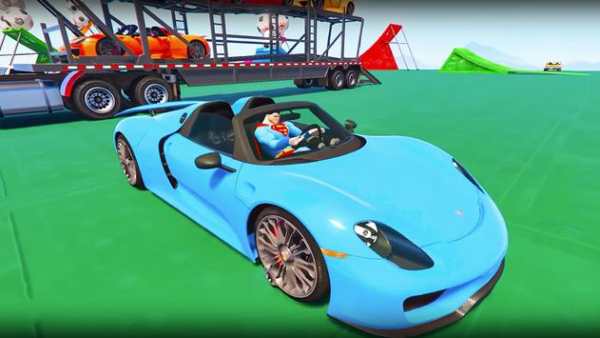 Superhero Car Racing: Car Stunt Racing 2018 screenshot 4