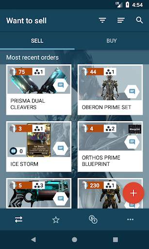 Market for Warframe - warframe screenshot 2