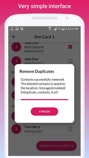 Duplicate Contacts Remover screenshot 6