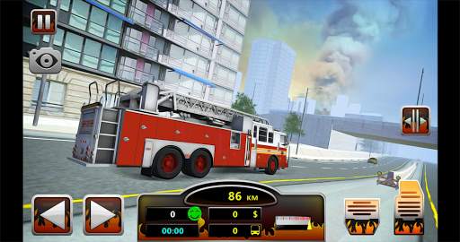 Fire Truck Simulator 2016 screenshot 9