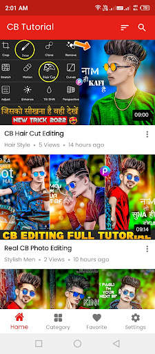 CB Photo Editing Tutorials screenshot 1