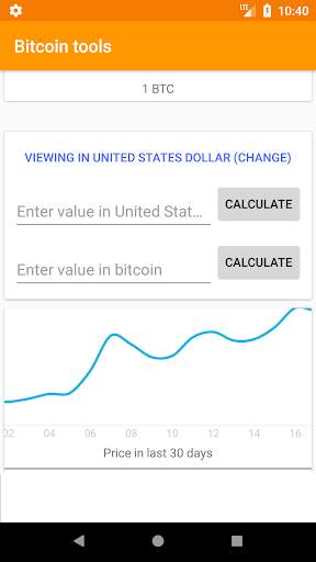 Bitcoin tools screenshot 1