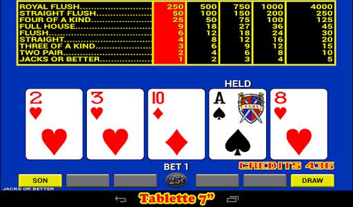 Vidéo Poker screenshot 8