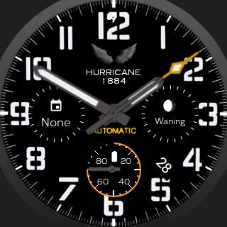 Avenger Hurricane Watch Face 1 تصوير الشاشة