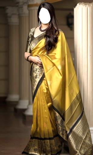 Pattu Saree Photo Montage screenshot 13