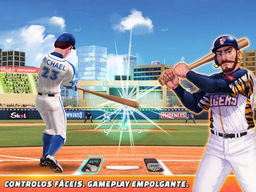 Baseball Clash: Multijogador screenshot 7