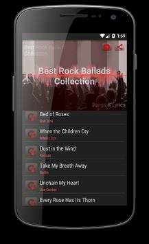 Best Rock Ballads Songs screenshot 1