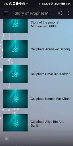Story of Prophet Muhammad SAW and his Caliphate screenshot 3