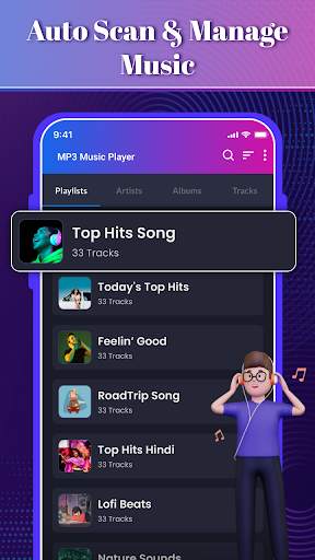 MP3 Music Player : Equalizer screenshot 2