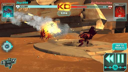 Super Cock Fighter - Robot Street Fighter screenshot 7