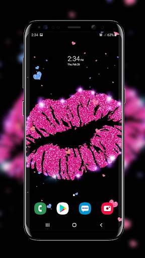 Pink Glitter Wallpapers screenshot 7