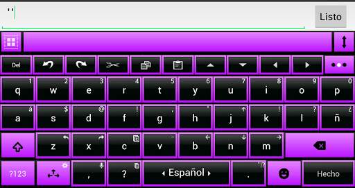 THEME AI TYPE BLACK PURPLE GLS screenshot 3
