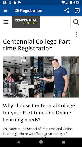 Centennial College screenshot 7