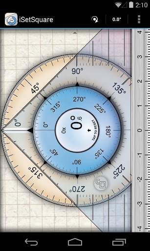 iSetSquare (Geometry angle) screenshot 1