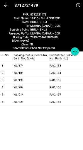 Indian Rail Enquiry (No Ads) screenshot 3