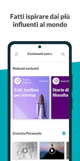 4books: audiolibri e podcasts screenshot 6