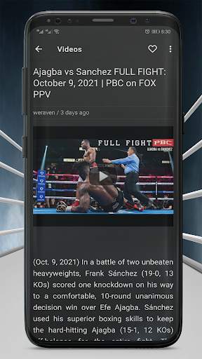 Boxing News screenshot 5
