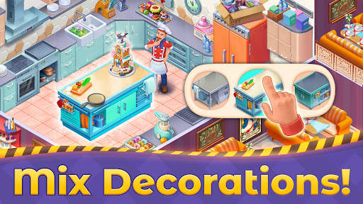 Grand Cafe Story－Match-3 screenshot 2