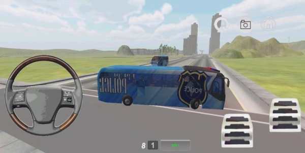 Police Bus Driver 2017 3D screenshot 1