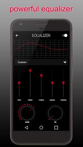 Volume Booster Music Player screenshot 1
