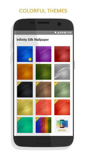 S8 Live Wallpaper Xperia Infinity Silk screenshot 5