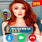 Fake Live Videochat sexy girls :prank video call logo
