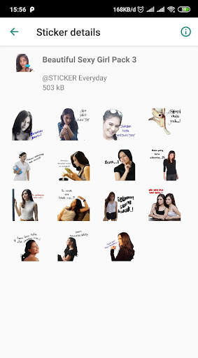 Sexy Girl Stickers screenshot 4