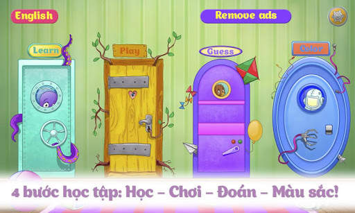 Trẻ em màu sắc học tập screenshot 1