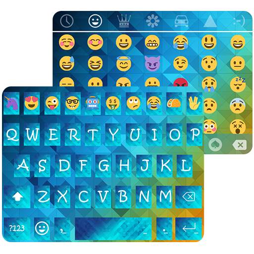 Blue Diamond KK Emoji Keyboard 1.0.3