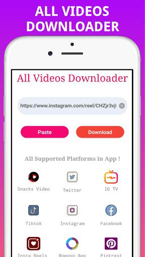 All Video Downloader - Free Video Downloader 2021 screenshot 1
