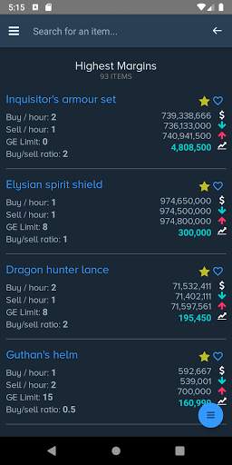 GE Tracker: OSRS Flipping and Money Making screenshot 2