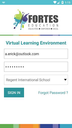 Fortes VLE screenshot 2