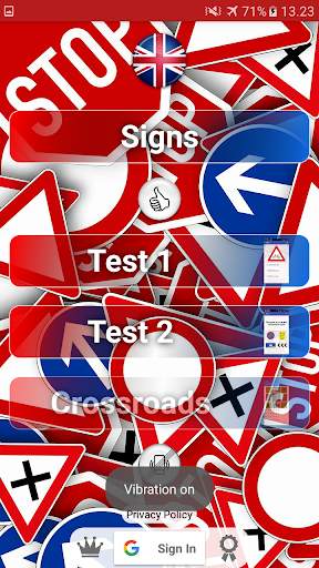 Traffic & Road signs screenshot 1