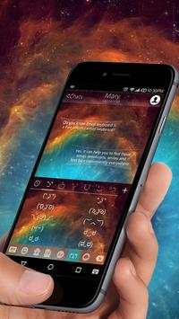 Color Sky KK Emoji Keyboard screenshot 4