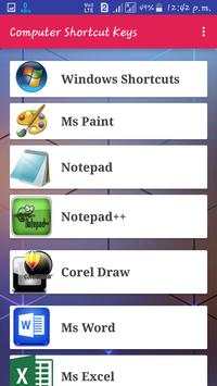 Computer Shortcut Keys screenshot 2