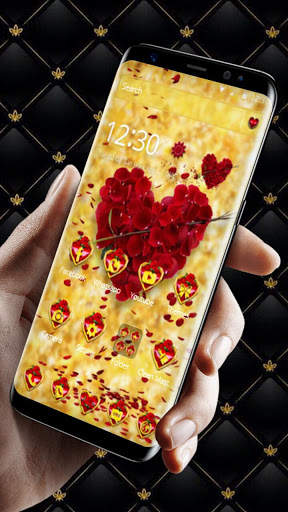 Rose Petal Love Theme screenshot 3