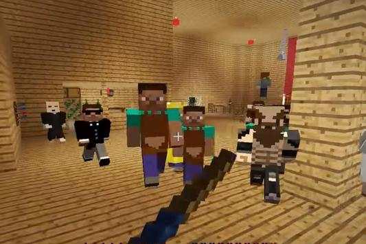 Mod Paint the town red for MCPE 4 تصوير الشاشة