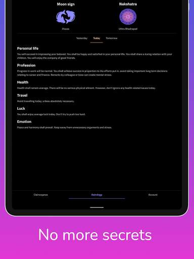 Crystal Ball - Horoscopes and Predictions screenshot 13