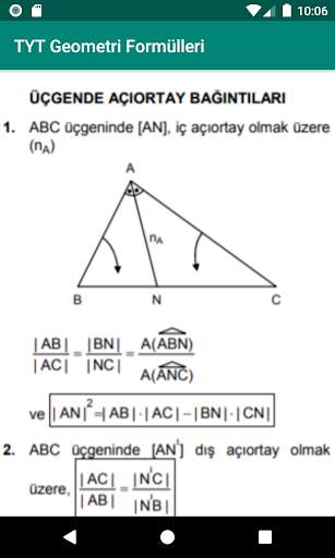 TYT geometri formülleri скриншот 3