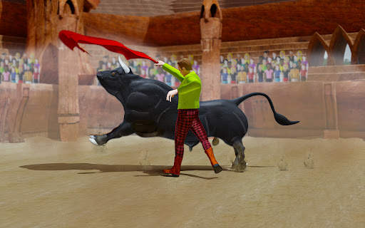Angry Bull Attack Cow Games 3D screenshot 3